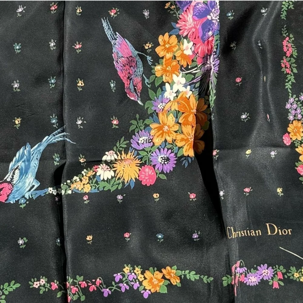 Dior christian silk